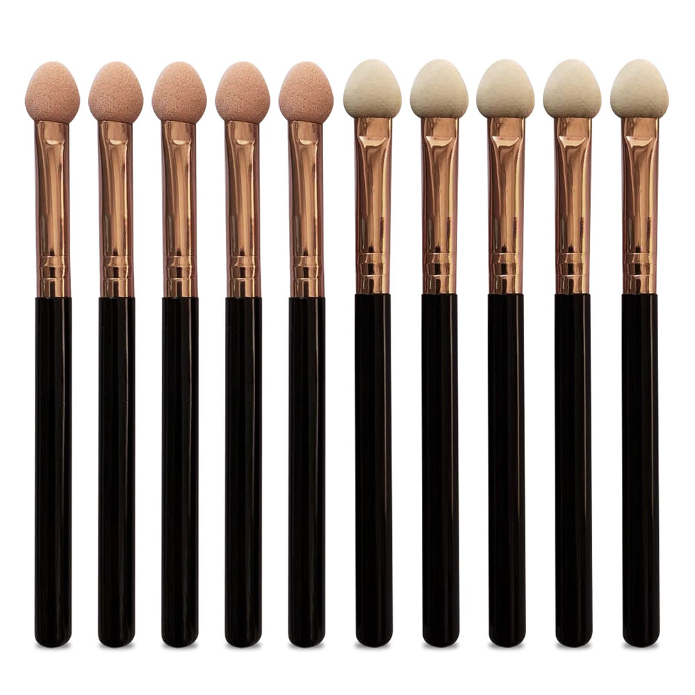 UorPoto 10-piece makeup brush set for precise eye makeup application