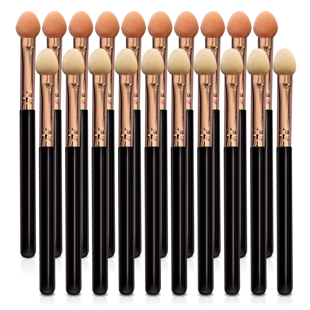 UorPoto double-sided eyeshadow applicators for smooth, even color application.