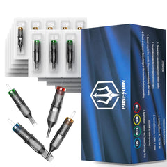 UPTATSUPPLY Poseidon aguja 1005RL, flujo suave para líneas consistentes en tatuajes.