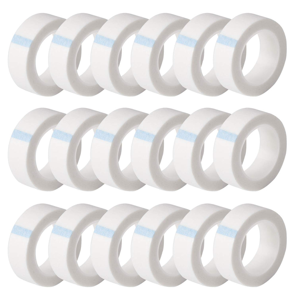 UPINS eyelash tape 24-rolls white pack for professional lash applications