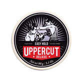 UPPERCUT DELUXE Easy Hold: botella visible para aplicación suave y control ligero.