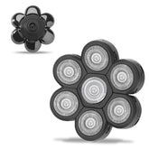 UPTARD 7D head shaver blades for precise, close cuts on bald heads.