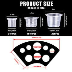 UPTATSUPPLY ink cup holders keep cups steady during sessions