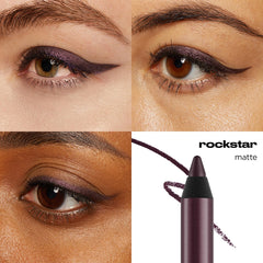 URBAN DECAY 24/7 Glide-On Eyeliner waterproof close-up demonstrates transfer-proof longevity.