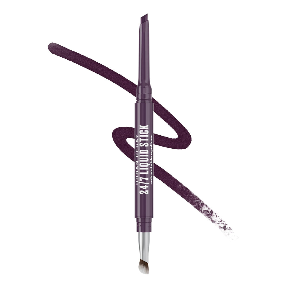 Urban Decay 24/7 Liquid Stick retractable tip close-up for precise lines.