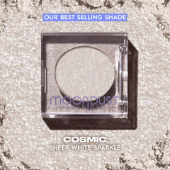 Urban Decay Moondust Space Cowboy on lids for dimensional sparkle