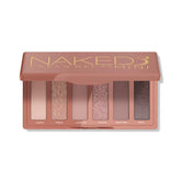 Urban Decay Naked3 Mini with rose shadows for versatile day-to-night looks.