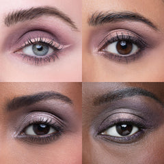Urban Decay Naked3 Mini rosy neutrals swatches show rich color payoff.
