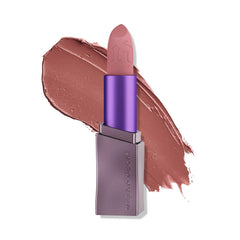 URBAN DECAY Vice Hydrating Lipstick Backtalk en mauve nude para labios hidratados y definidos.