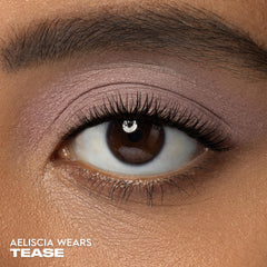 URBAN DECAY 24/7 Eyeshadow Tease swatch showing pigment-rich payoff