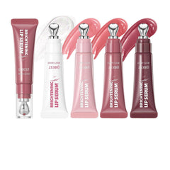 URQT siero labial iluminador cristal rosa, hidratación duradera.