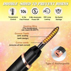 URSOBTF anti-burn design with thermal insulation protects the eyelids.
