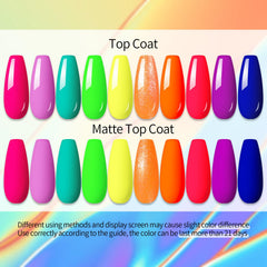 UR SUGAR gel neón amarillo realza estilos veraniegos.