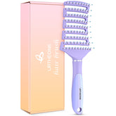 URTHEONE curved vented detangler brush easing detangling with improved air flow