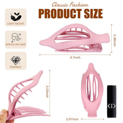 USDNICE flat hair clip lightweight comfort for all-day wear