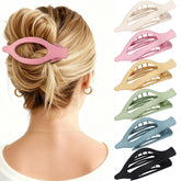 USDNICE flat hair clip with color matte finish for everyday elegance