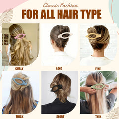 USDNICE flat hair clip suitable for thick or thin hair styling