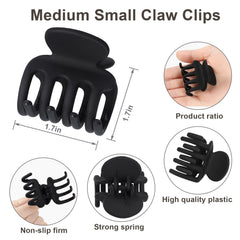 USDNICE small hair clip features a durable metal spring for reliable hold.
