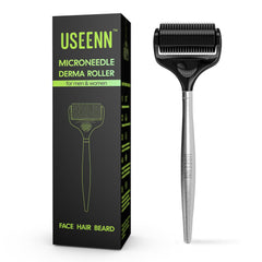 USEENN Ultra Wide Titanium Derma Roller for the face delivers broader coverage for smoother skin.