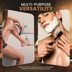 Utopia Care brass with chrome finish handle for ergonomic, smooth maneuvering.