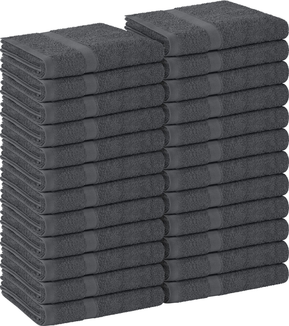 Utopia Towels salon towel 24-pack 16x27 grey for professional and home use