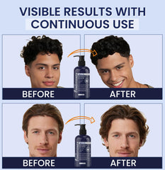 Uttse conditioner volume-visual shows thicker-looking hair with continued use.