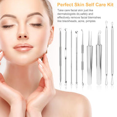 UUBAAR precision 0-01mm tip in action for precise pore care.