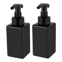 UUJOLY foaming soap dispenser bottle front view, 15 oz capacity.