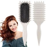 UVZNUMG Curl Defining Brush with ergonomic handle for smooth detangling