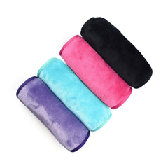 UWEME makeup remover cloths 4-pack front view, compact and travel-ready for quick makeup removal.