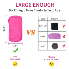 UWEME makeup remover cloths washable and reusable, saving money and reducing waste.