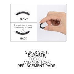 UXIETIN curler pads compatible with shu uemura for seamless fit