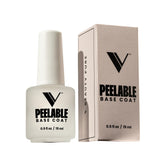 Base gel desprendible de V Beauty Pure para cambios sin dañar uñas