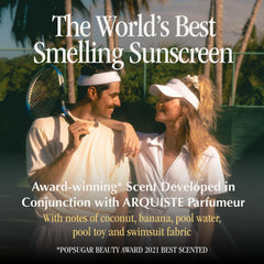 Vacation Classic Sunscreen Spray SPF 50 back label showing Hawaii Act 104 compliance.