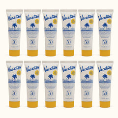 Vacation Mini Classic Lotion SPF 50 bottle front view, travel-friendly sunscreen