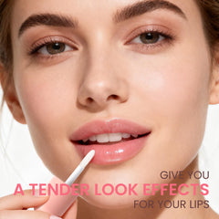 Derol Lip Plumper de Vafee con brillo diurno para labios definidos.
