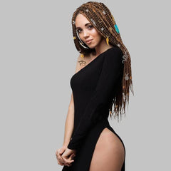 Vaikby abrazaderas cabello oro plata, ajuste cómodo sin dañar el cabello.