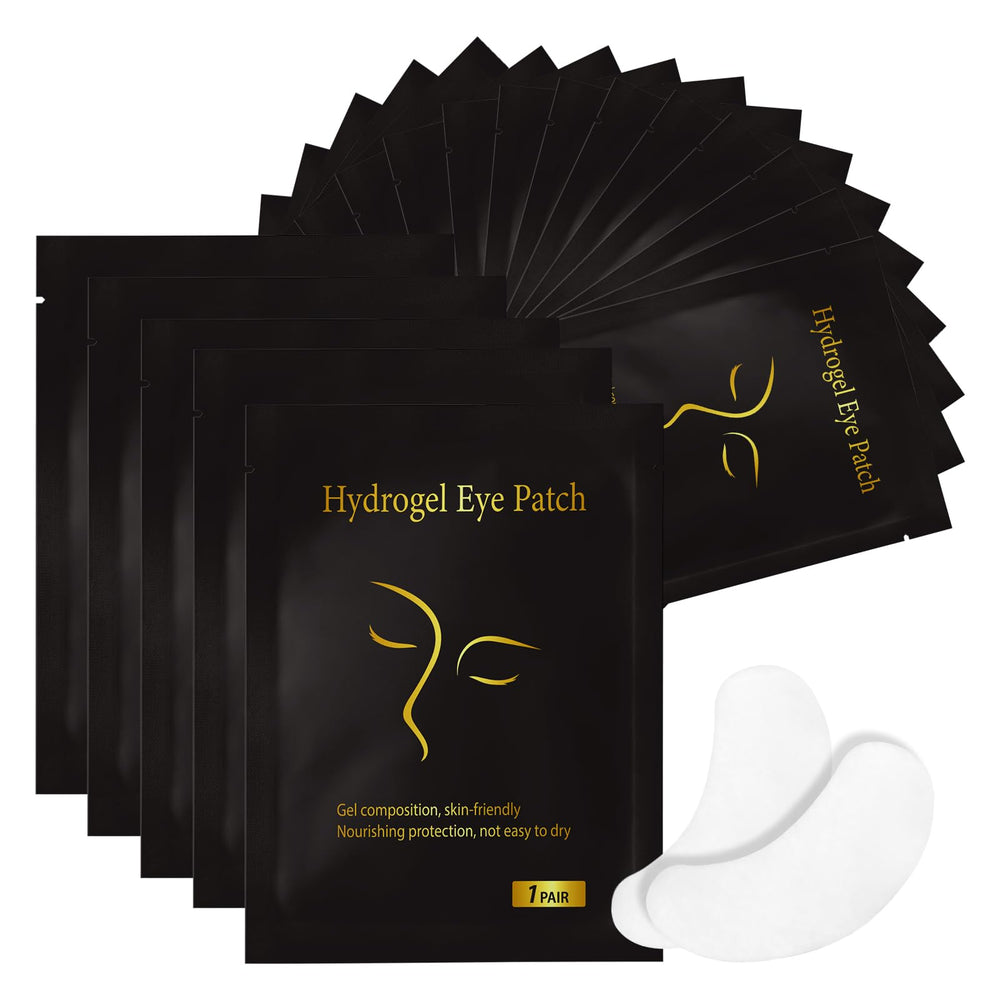 Vaincre 120-pair hydrogel eye patches provide cooling hydration for lash work.