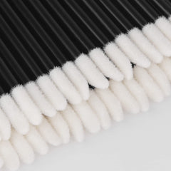 Vaincre lip wands disposable doe-foot tip for precise lip color.