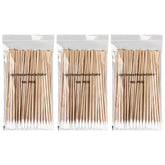 Vaincre long cotton swabs with wooden sticks offer precise application and gentle, controlled use.