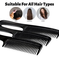 Vakly all-hair-types comb suitable for men, women, kids, and pets.