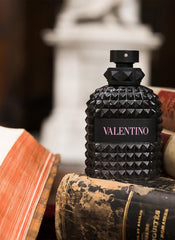 Valentino Uomo Born in Roma ginger and sage highlight suited for evening wear.