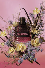 Valentino Uomo Born In Roma Intense box packaging ready for gifting.
