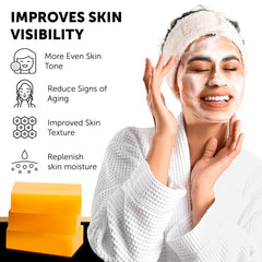 VALITIC Vitamin C Retinol soap bar emphasizing hydration and glow