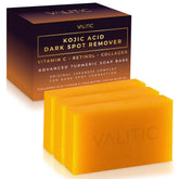 VALITIC Jabon Barra Kojic: empaque del producto para almacenamiento práctico