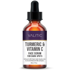 VALITIC Serum Vitamina C: botella clara para una tez más luminosa.