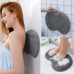 VALWORD mat with strong suction cups secures to shower floor safely.