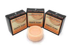 Van Der Hagen Deluxe Shave Soap 3pk box shot shows value and convenience for daily grooming