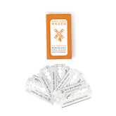 Van Der Hagen safety blades pack seven, ready for precise daily shaving.