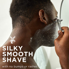 Van Der Hagen shave butter shea mango cocoa butters for irritation-free shave